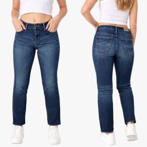 Abercrombie & Fitch Perfect Stretch Straight Leg Ankle Crop Jeans Womens Size 6